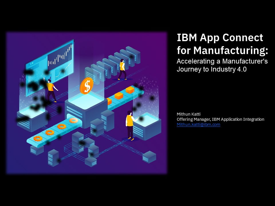 IBM App Connect for Manufacturing