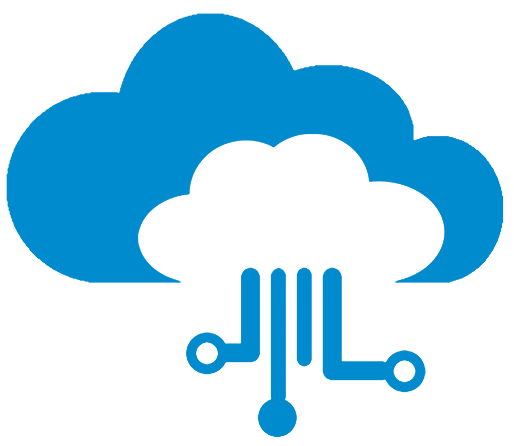 Cloud Icon Blue